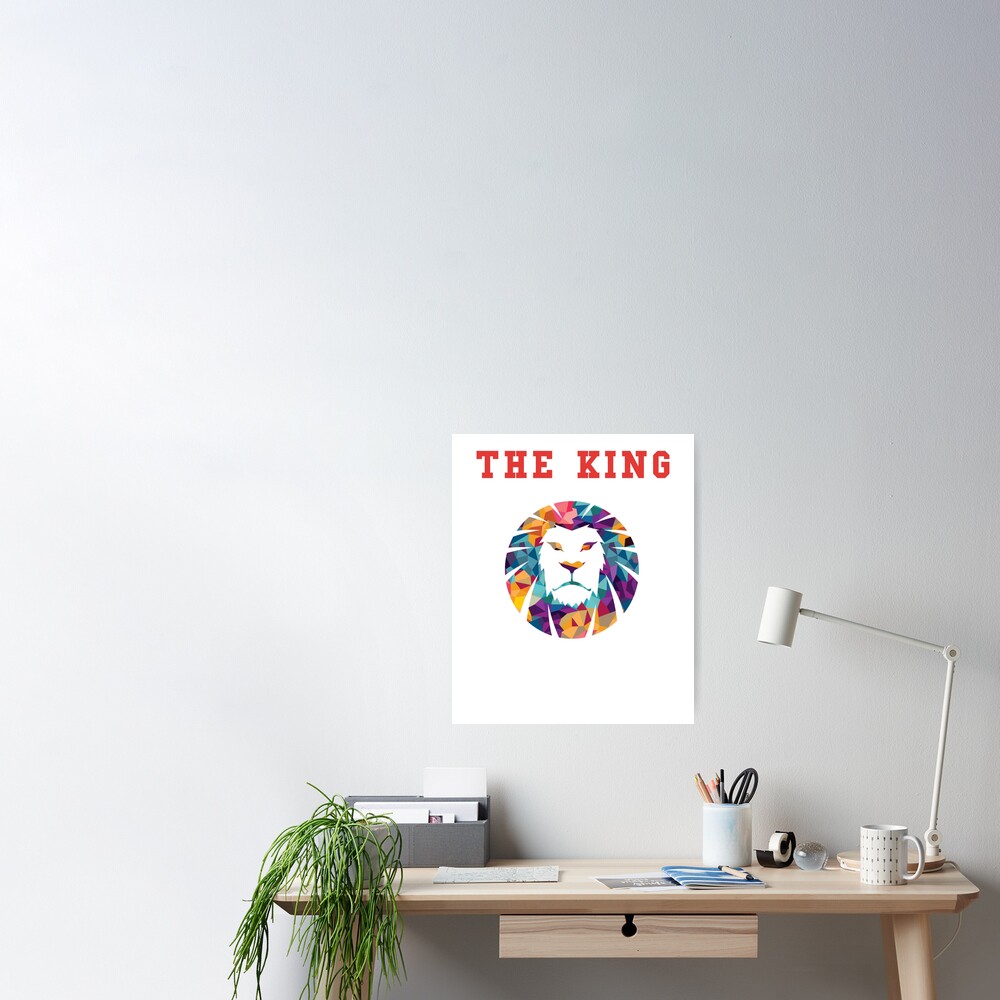 The Funny Lion king – Le roi lion Colorful Classic & Slim Fit T-Shirts,  muggs and stickers | Greeting Card