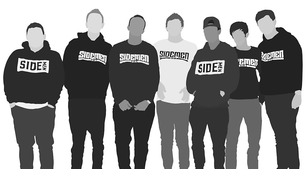 Five sided. Sidemen. Sidemen Charity logo.