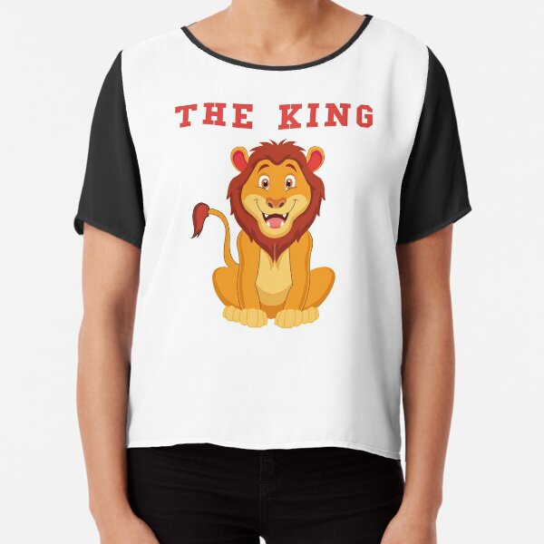 The Funny Lion king – Le roi lion Colorful Classic & Slim Fit T-Shirts,  muggs and stickers | Greeting Card