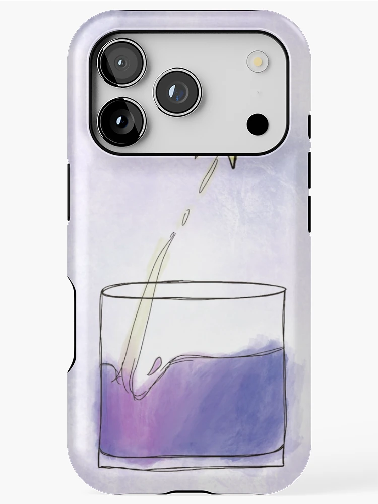 Thumbnail 1 of 4, iPhone Case, Color Changing Cocktail designed and sold by Rae-Rabbs.
