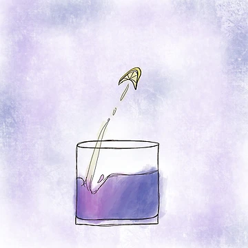 Artwork thumbnail, Color Changing Cocktail by Rae-Rabbs