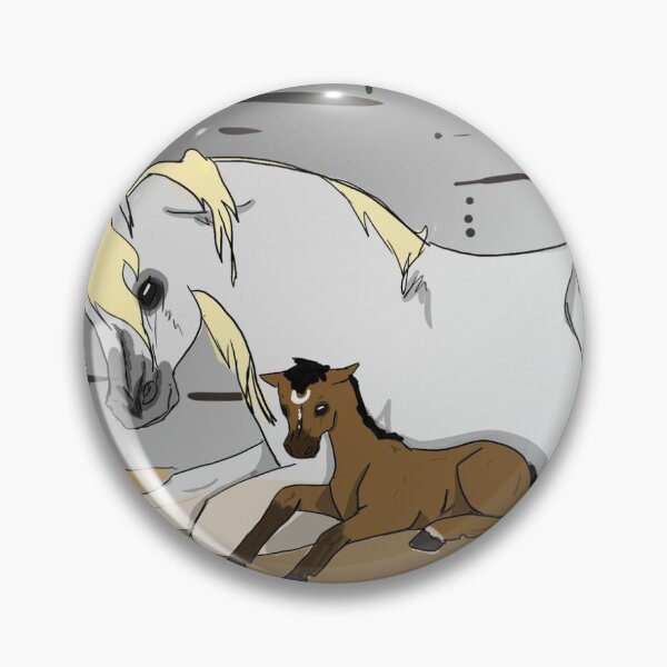 Item preview, Arabian mare and foal designed and sold by TheAutumnMare.