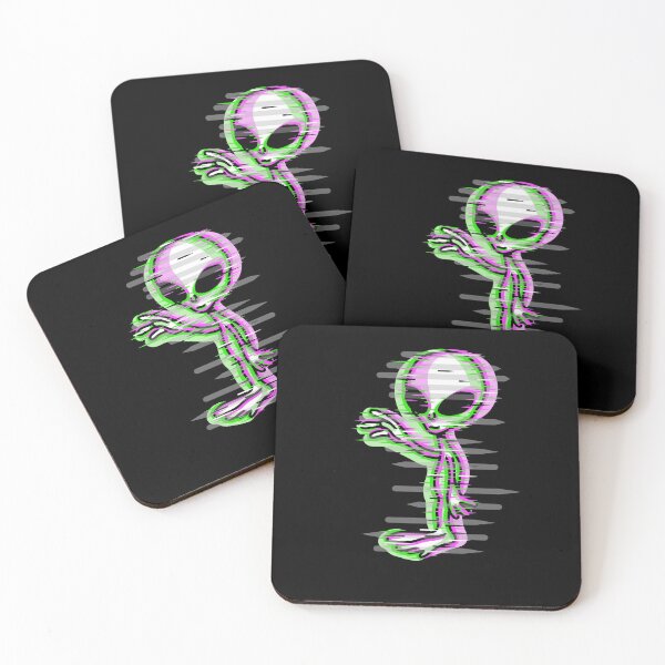 Item preview, Glitchy Alien Dude designed and sold by Sydney Borislow.