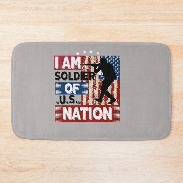 Item preview, I am a Soldier of US Nation Veterans Unique Graphic Design - July 4th - Best Father Day Gift Idea - Memorial Day  designed and sold by family1ststore.