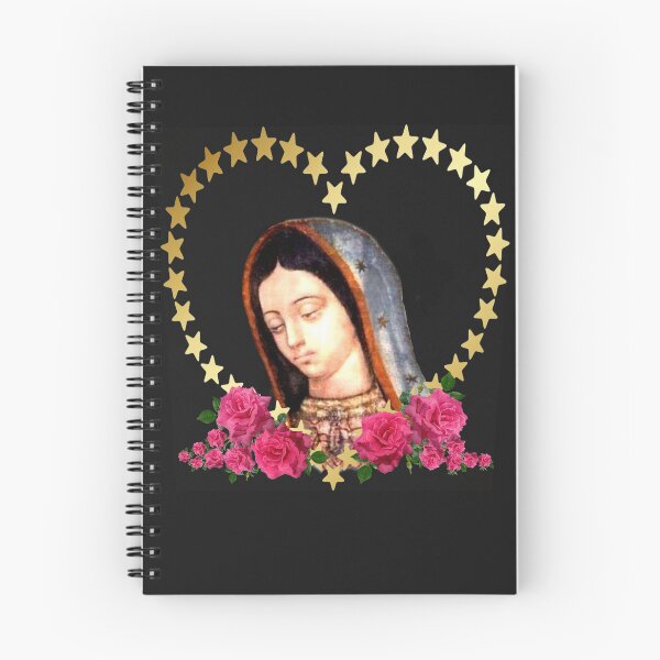 Item preview, Our Lady of Guadalupe Mexican Virgin Mary Mexico Tilma BLK designed and sold by hispanicworld.