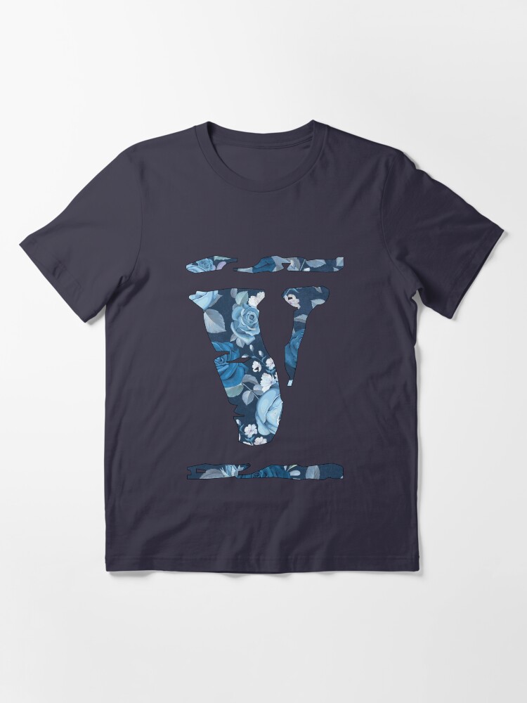 "Vlone Blue Flowers " Tshirt for Sale by l7rach2 Redbubble vlone t