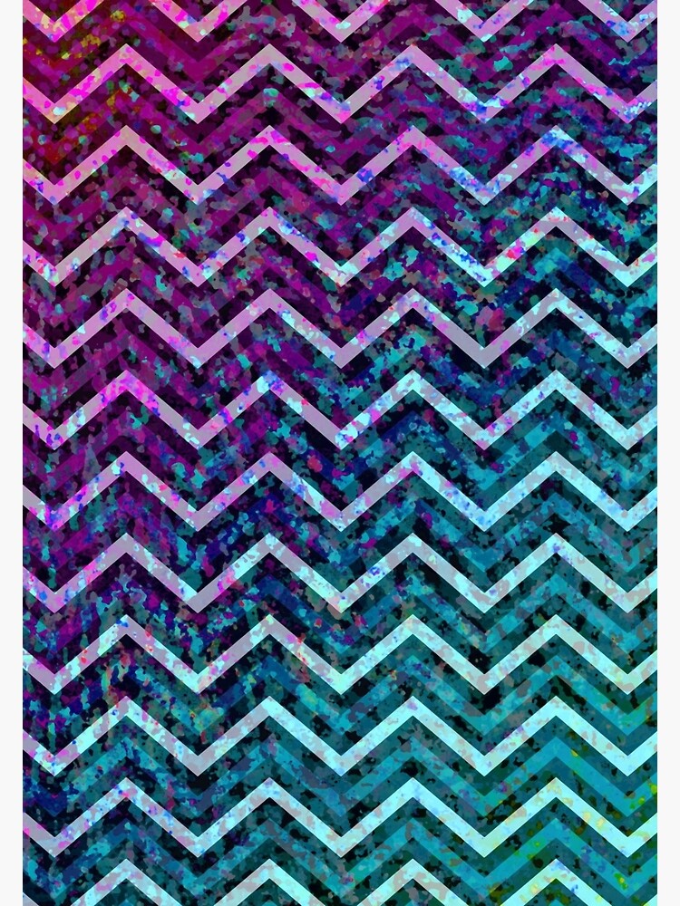 Zig Zag Chevron Pattern Framed Art Print By Medusa81 Redbubble 