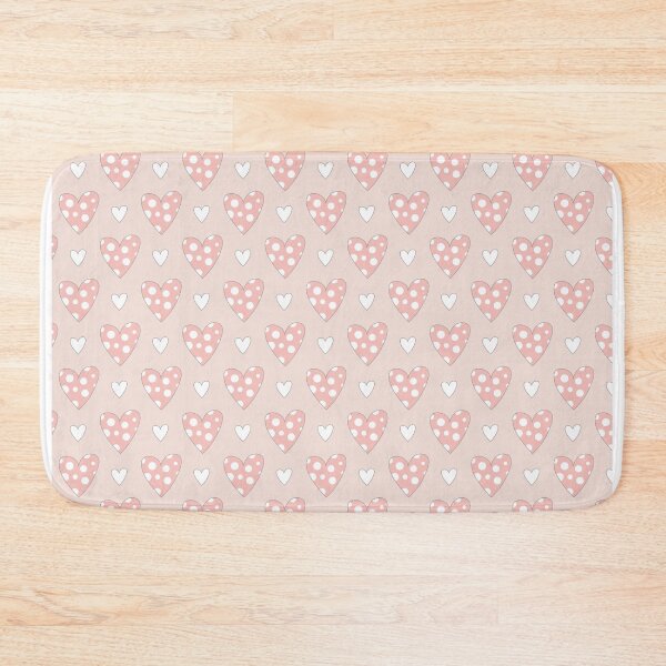 Item preview, Pink Heart Pattern designed and sold by aquastarstore.