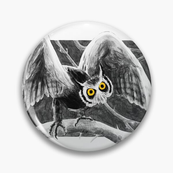 Item preview, Haunting Owl designed and sold by Rutabaga-Bug.