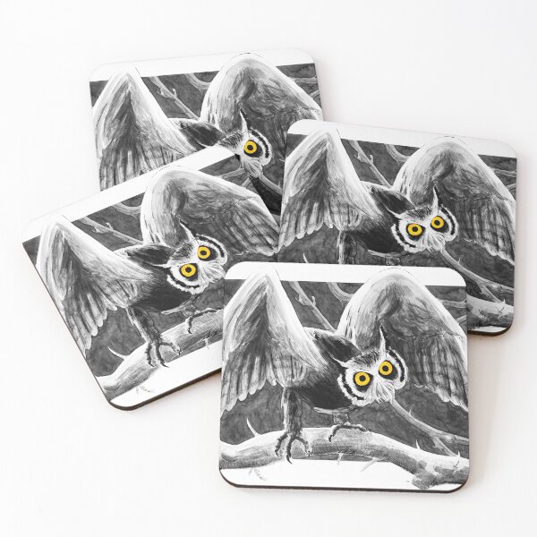 Item preview, Haunting Owl designed and sold by Rutabaga-Bug.