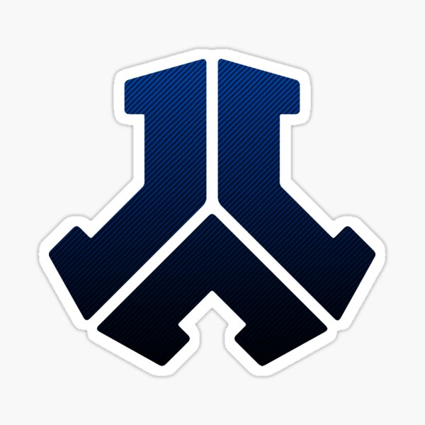 Defqon Blue Carbon Sticker