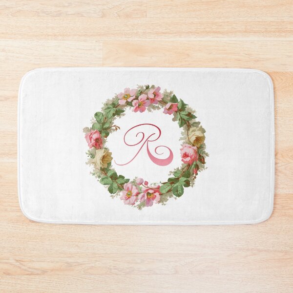 Item preview, Apple Blossom Time Monogram R designed and sold by Grafixmom.