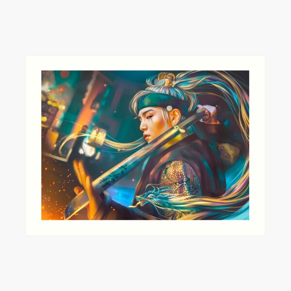 Agust D Daechwita Art Print