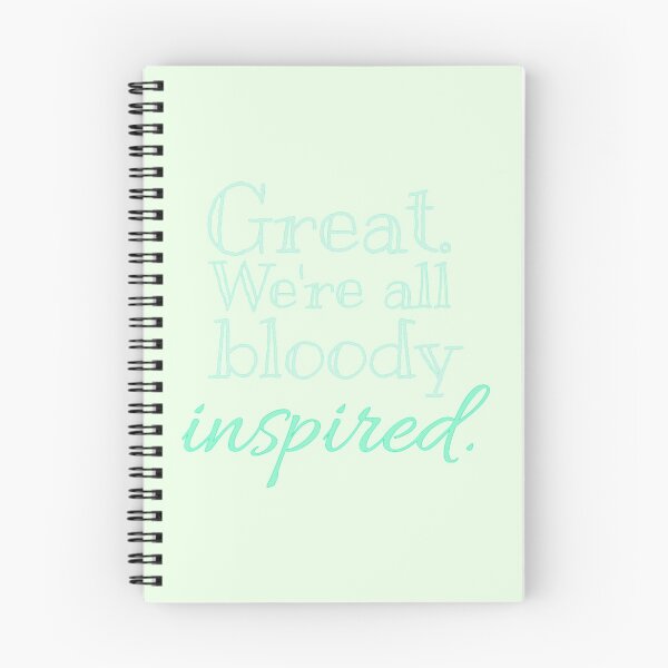 Item preview, Great We're All Bloody Inspired Drawing designed and sold by lovebubbles5.