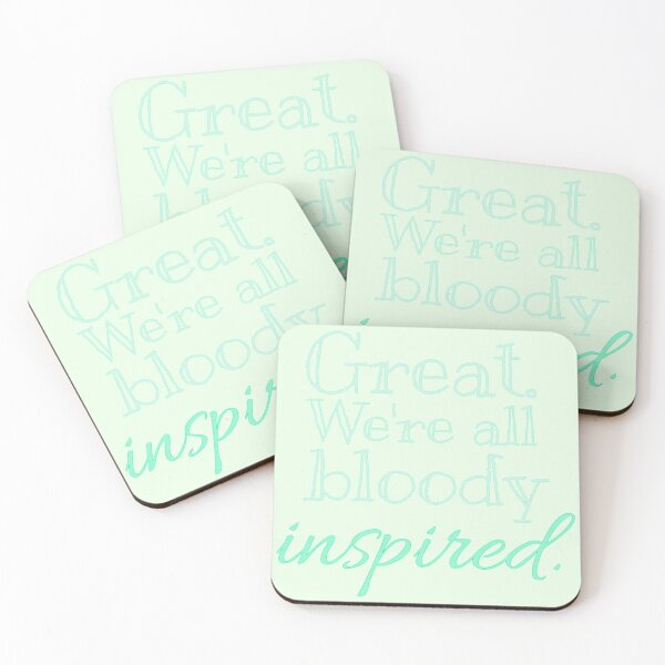 Item preview, Great We're All Bloody Inspired Drawing designed and sold by lovebubbles5.