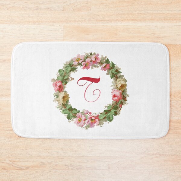 Item preview, Apple Blossom Time Monogram T designed and sold by Grafixmom.