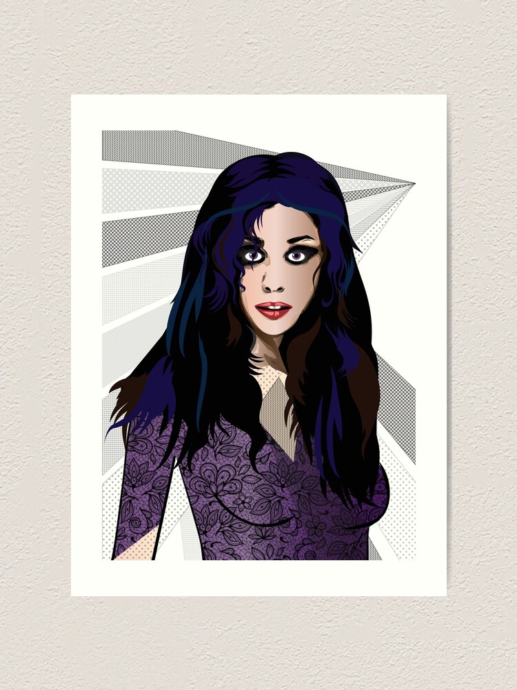 yennefer art print by steverin redbubble redbubble