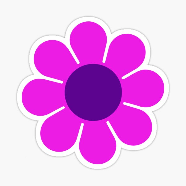 Item preview, Pink Purple Hippie Flower Daisy designed and sold by hilda74.