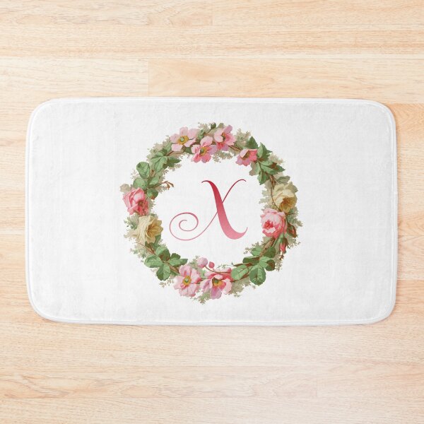 Item preview, Apple Blossom Time Monogram X designed and sold by Grafixmom.