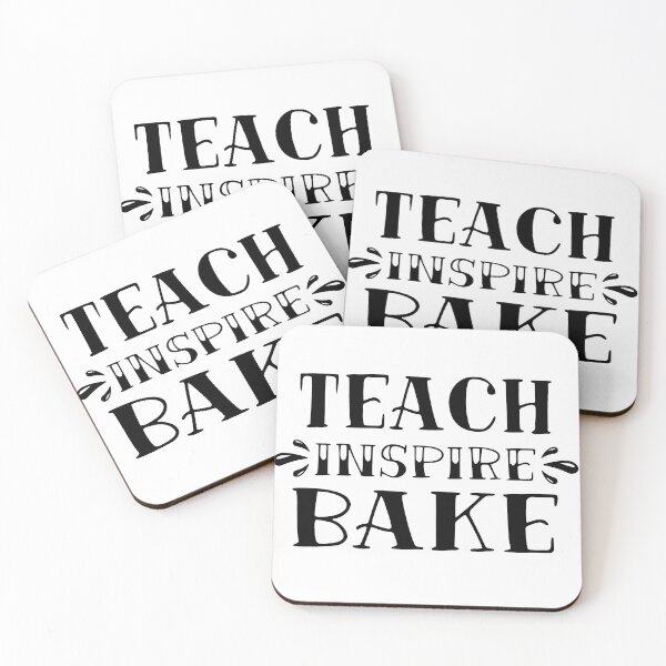 Item preview, Teach Inspire Bake Gift  designed and sold by PupnkittyMania ⭐⭐⭐⭐⭐.