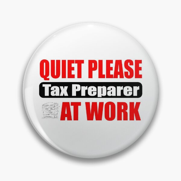 Item preview, Quiet Please: Tax Preparer At Work! designed and sold by flipper42.