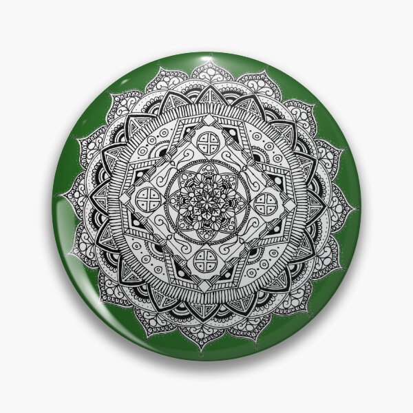 Item preview, Hand drawn mandala - DeeDee designed and sold by Augras-art.