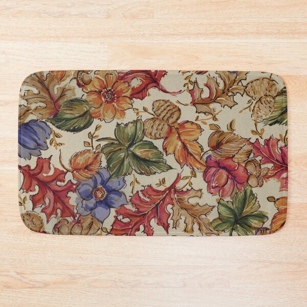 Item preview, Retro Fall Leaves designed and sold by Leslie Rogers Todder.