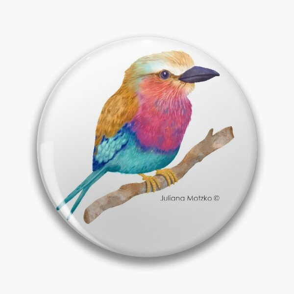 Item preview, Lilac Breasted Roller designed and sold by julianamotzko.