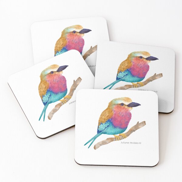 Item preview, Lilac Breasted Roller designed and sold by julianamotzko.