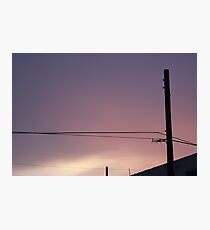 Dusk 1 Photographic Print