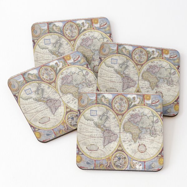 Item preview, Old World Map designed and sold by Isabelle Calisto.