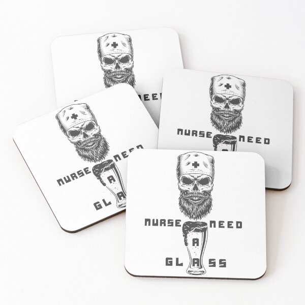 Item preview, Nurse need a glass designed and sold by Dieowl.