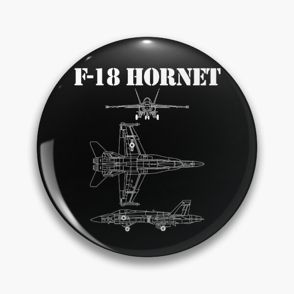 Artikelvorschau, F18 Hornet Airplane Schema In Weiß F-18 Military Jet Gear entworfen und verkauft von DynamicDesign.