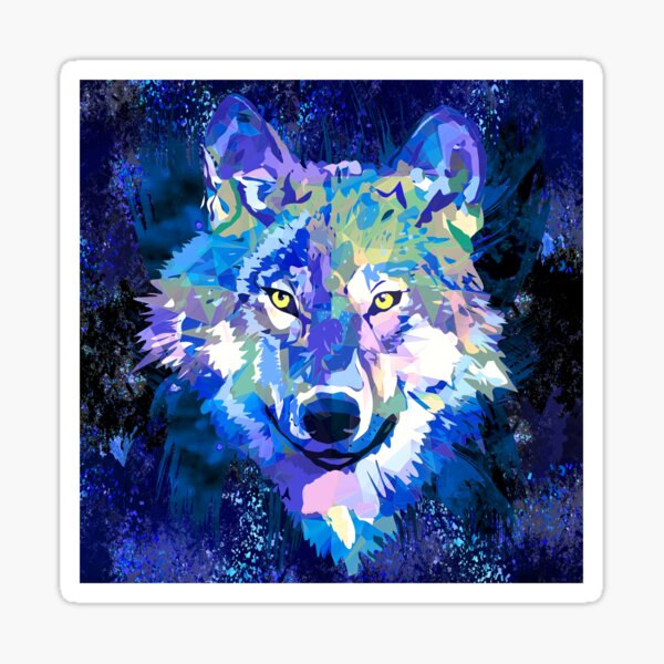 Beautiful Wolf Stickers Redbubble - 24 best roblox game cover images beautiful wolves animals