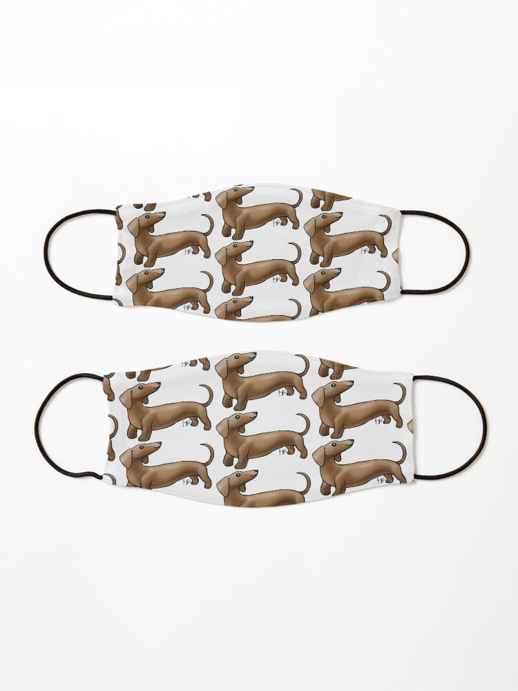Alternate view of Smooth Coat Dachshund - Brown Mask