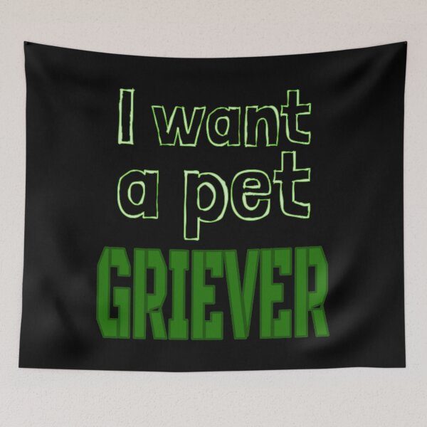 Item preview, I Want a Pet Griever Drawing designed and sold by lovebubbles5.
