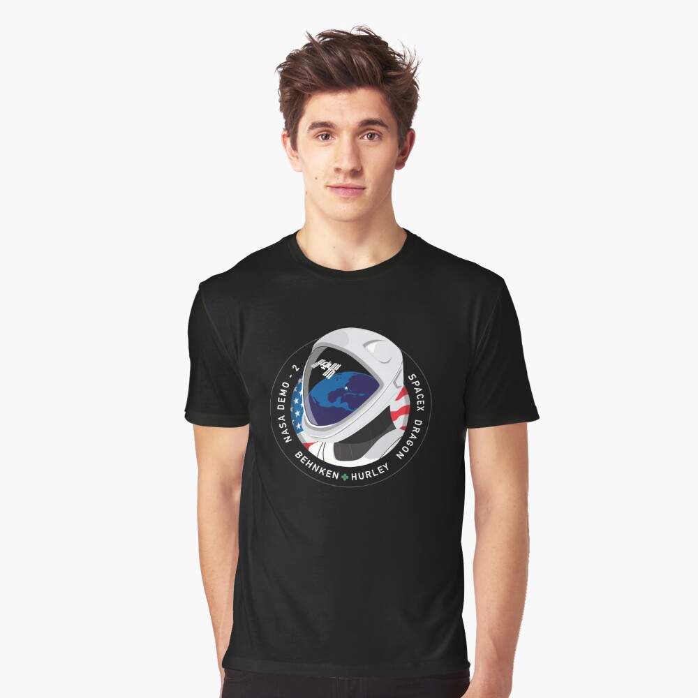 nasa spacex dragon t shirt