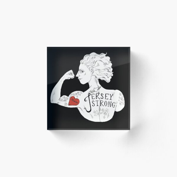 Jersey Strong Montclair Acrylic Block
