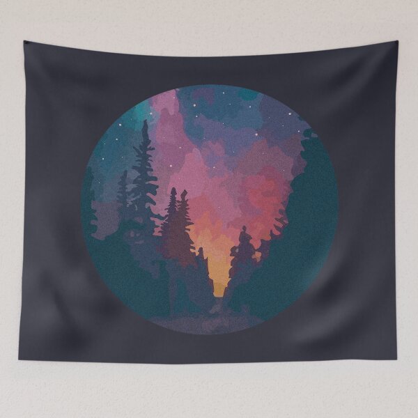 Item preview, Purple Forest designed and sold by MollyPollyP.
