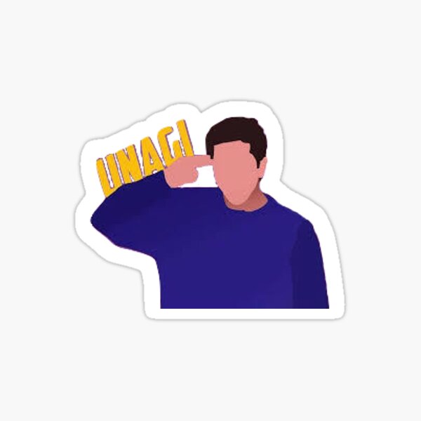 Download Friends Unagi Stickers | Redbubble