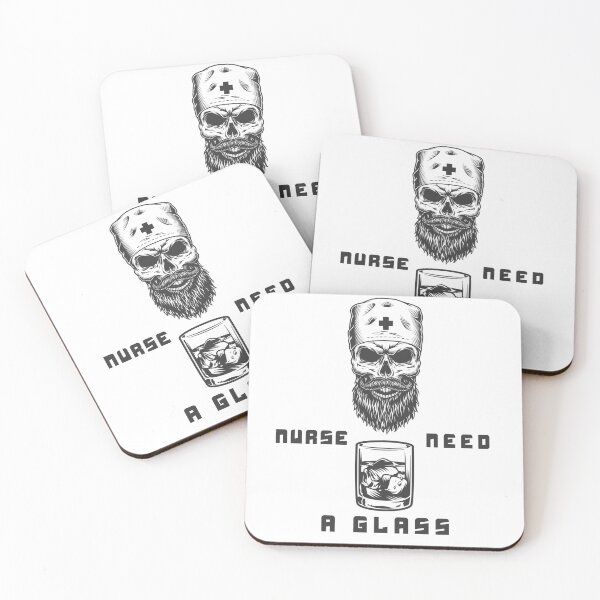 Item preview, Nurse need a glass designed and sold by Dieowl.