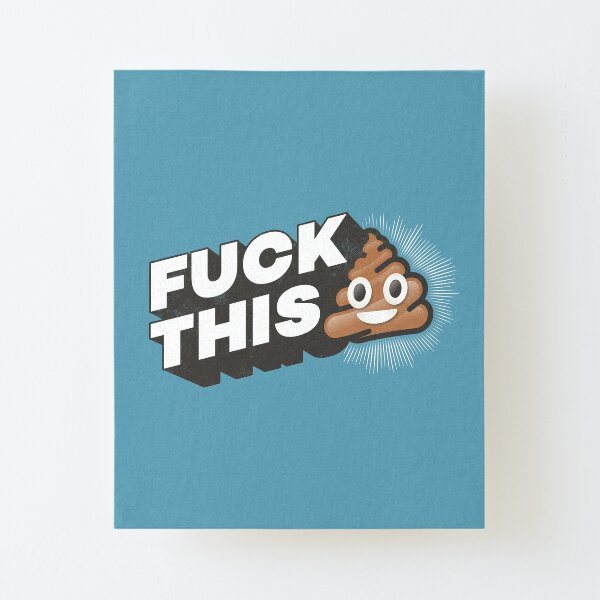 Get things done?! Canvas Mounted Print