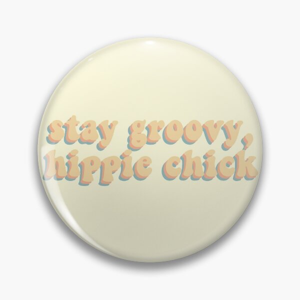 Item preview, Stay Groovy Hippie Chick designed and sold by NoLongerSlaves.