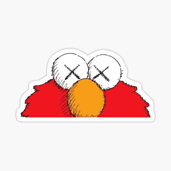 Kaws Stickers Redbubble