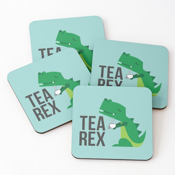 Item preview, Tea Rex - Cute Funny Dinosaur Tea Pun  designed and sold by toddsimpson.