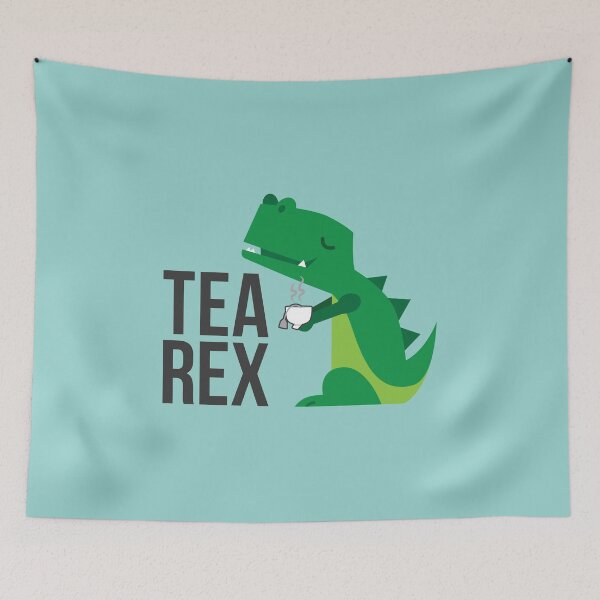 Item preview, Tea Rex - Cute Funny Dinosaur Tea Pun  designed and sold by toddsimpson.