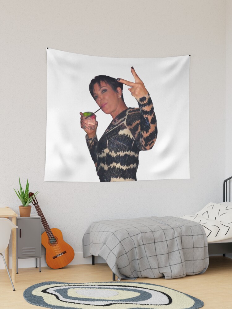 Kris jenner drinking discount tapestry