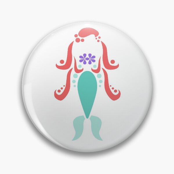 Item preview, Little Mermaid - Czech Folk Art designed and sold by arturekdesign.