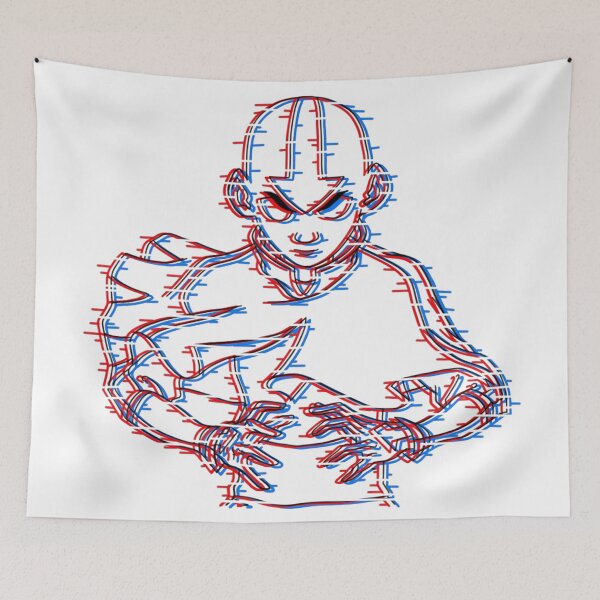 Item preview, Aang Glitch designed and sold by YellowTeaCups.