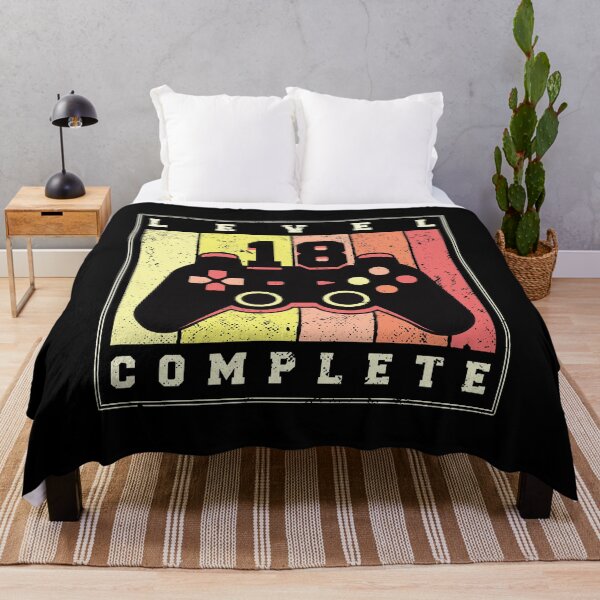 Item preview,  18 Level Complete Mens 18th Birthday Men Gaming Design designed and sold by niedi18.